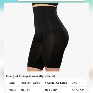 Women's Black Shapewear